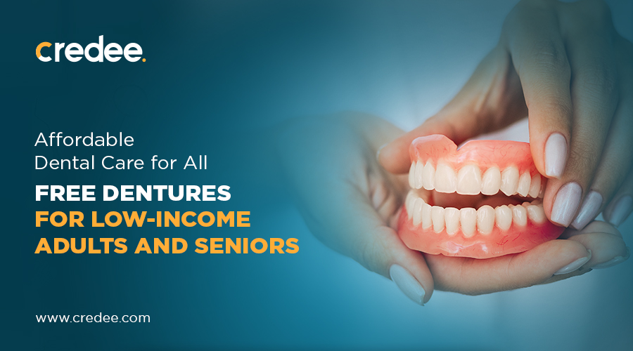 Free Dentures For low income adults and seniors